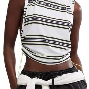 NWT FP Movement by Free People Sport Mode Muscle Tank in Black Combo size XS